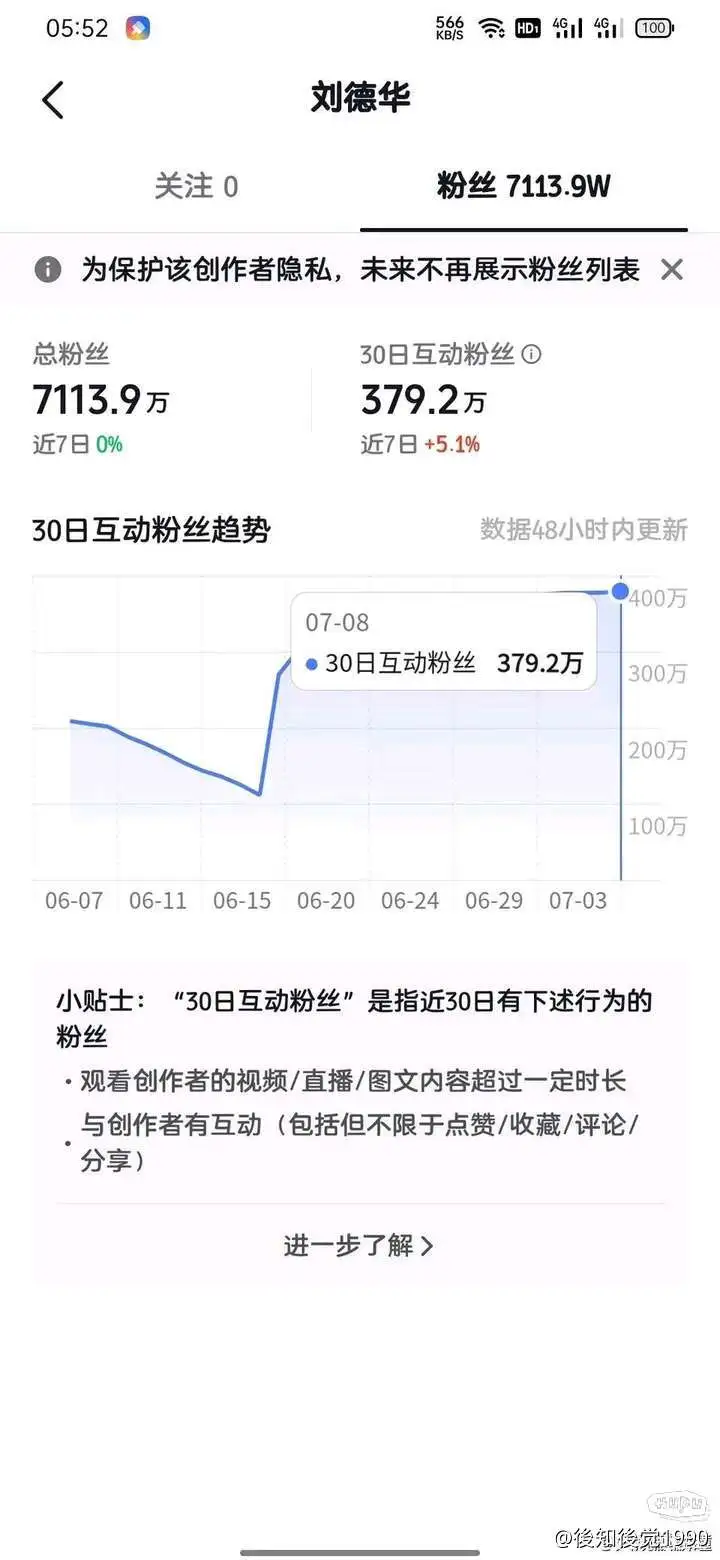 如何看抖音粉丝增长数量