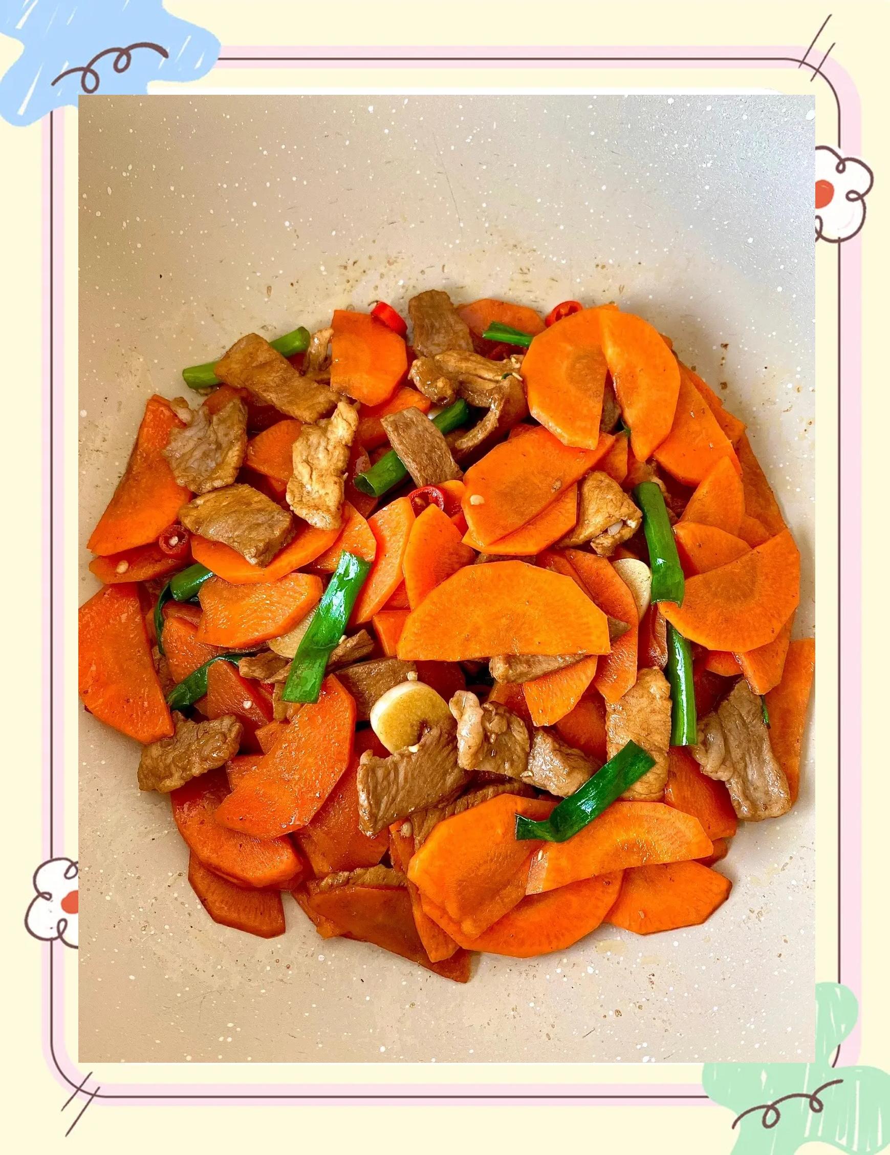 胡萝卜红烧肉的做法步骤