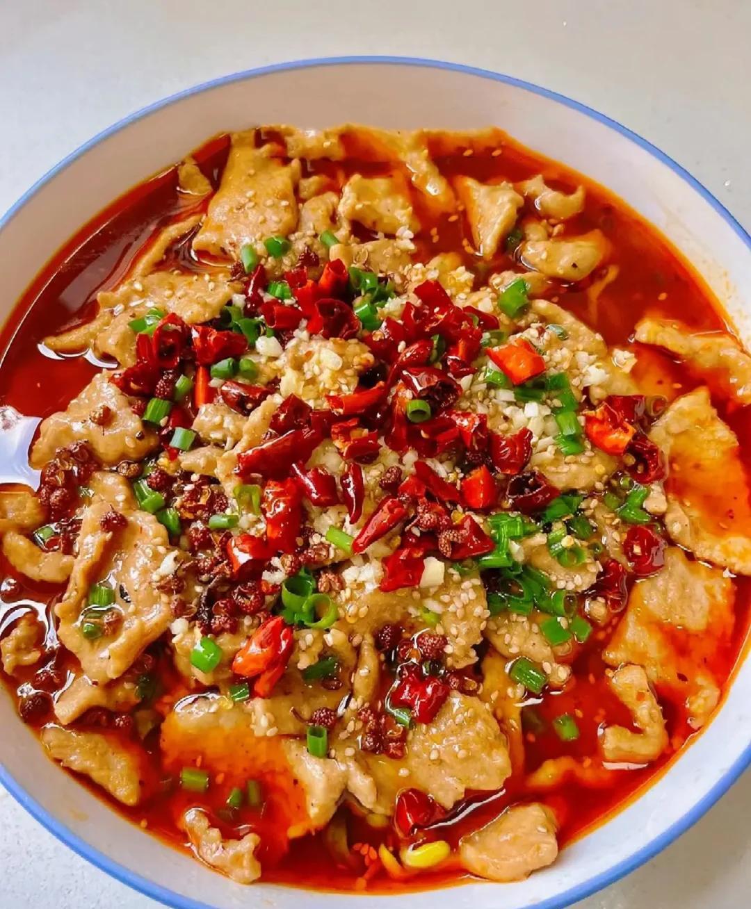 川味水煮肉片的做法