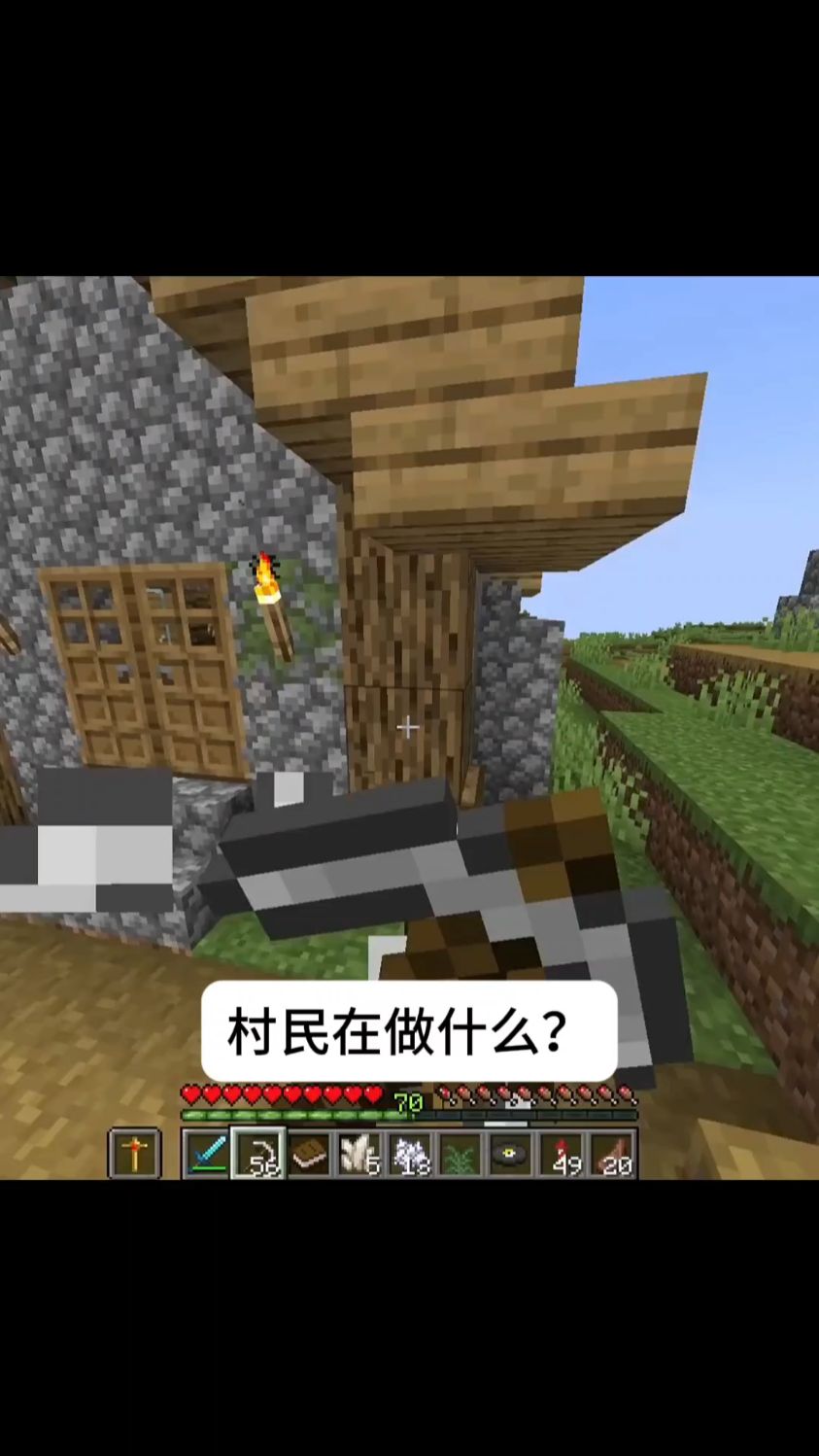 我的世界村民怎么做