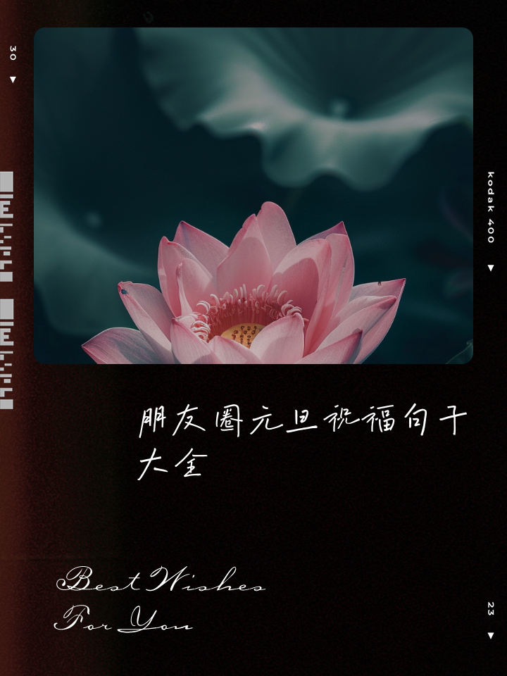 元旦发朋友圈祝福语大全