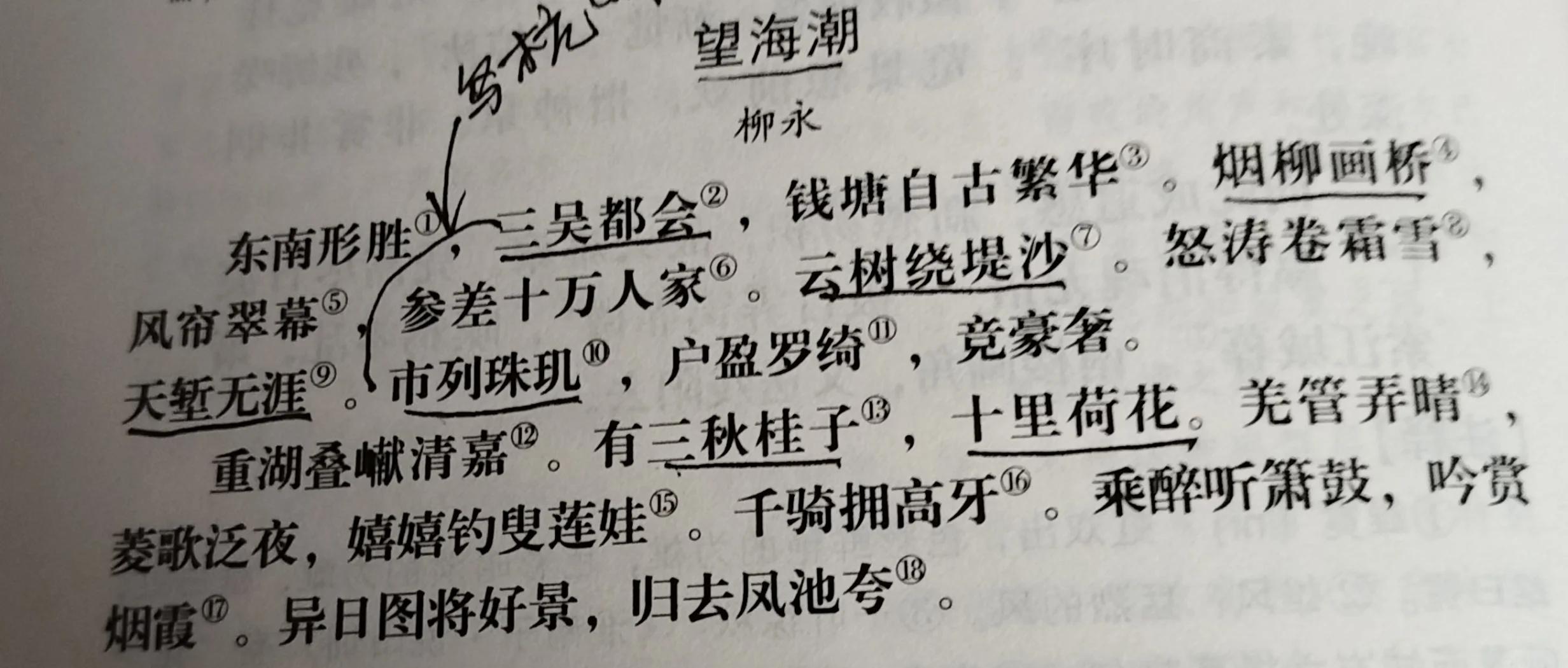 关于钱塘江大潮的著名诗句