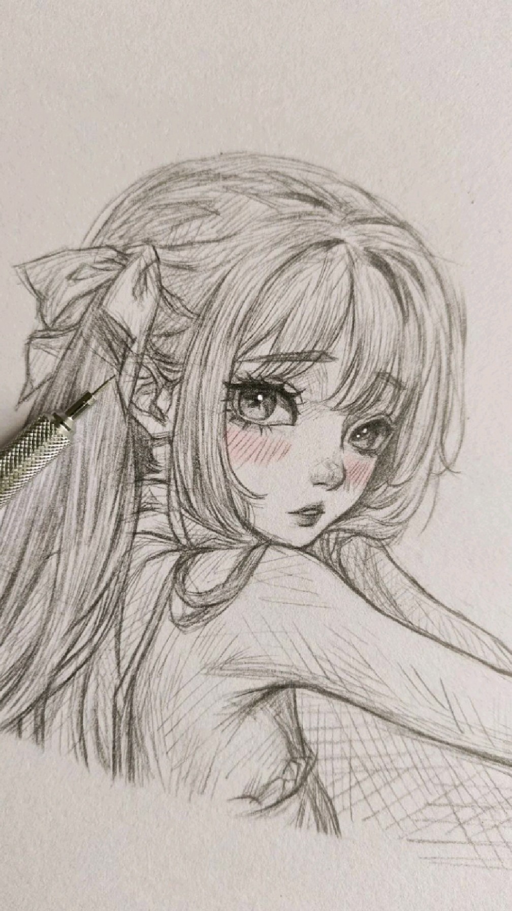 怎么画动漫女孩简单又漂亮