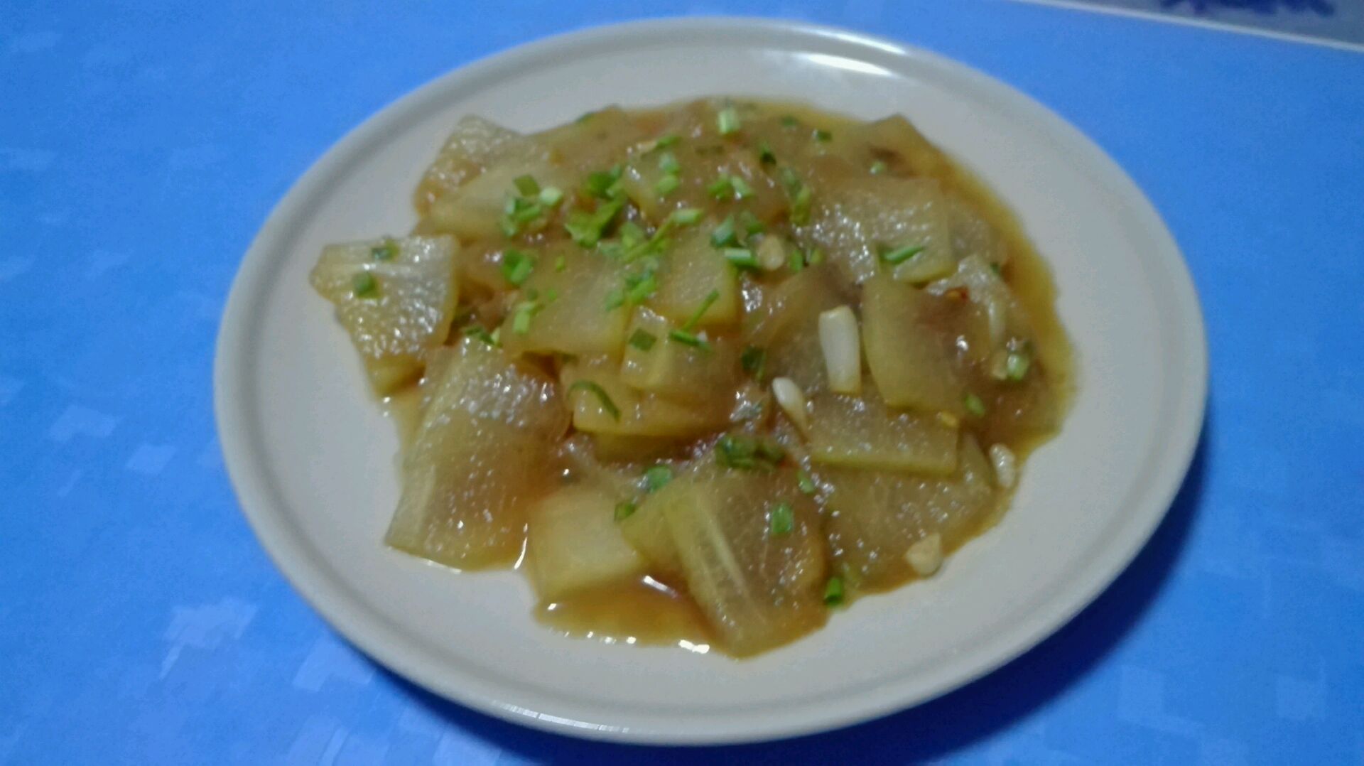 清炒冬瓜片清炒冬瓜片的做法