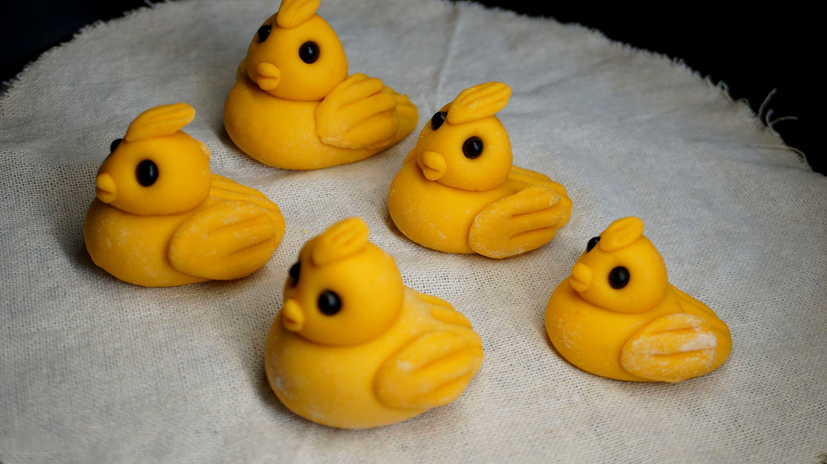 可爱动物造型馒头做法